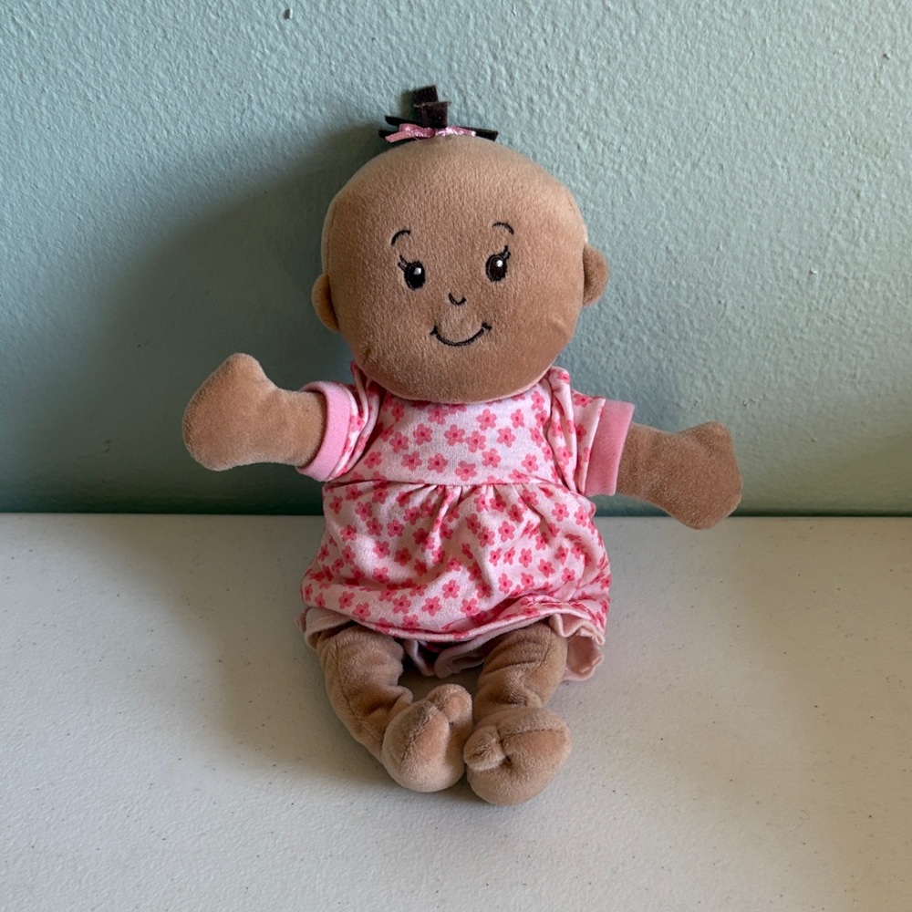 2015 Manhattan Toy Company Adorable Pink 12” Baby Stella Doll